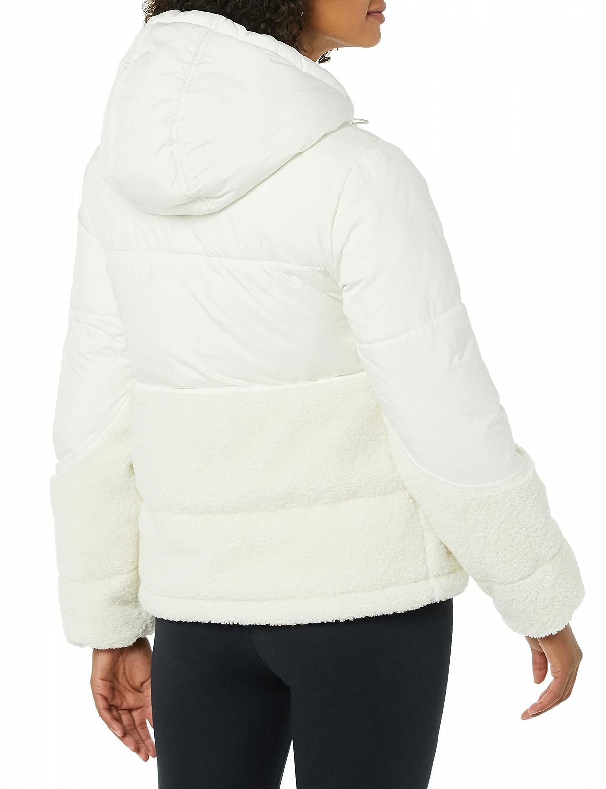 Куртка Amazon Essentials Sherpa Fleece Puffer с капюшоном и полной молнией, фото №2