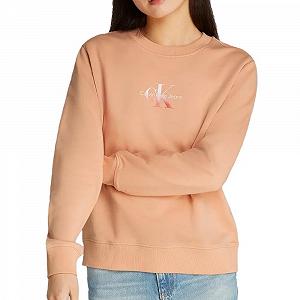 Свитшот Calvin Klein Gradient Monologo Оранжевый - Фото 1