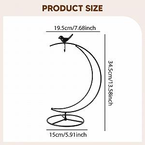 Підставка для прикрас залізна підвісна synthetic.ua - Фото 1
