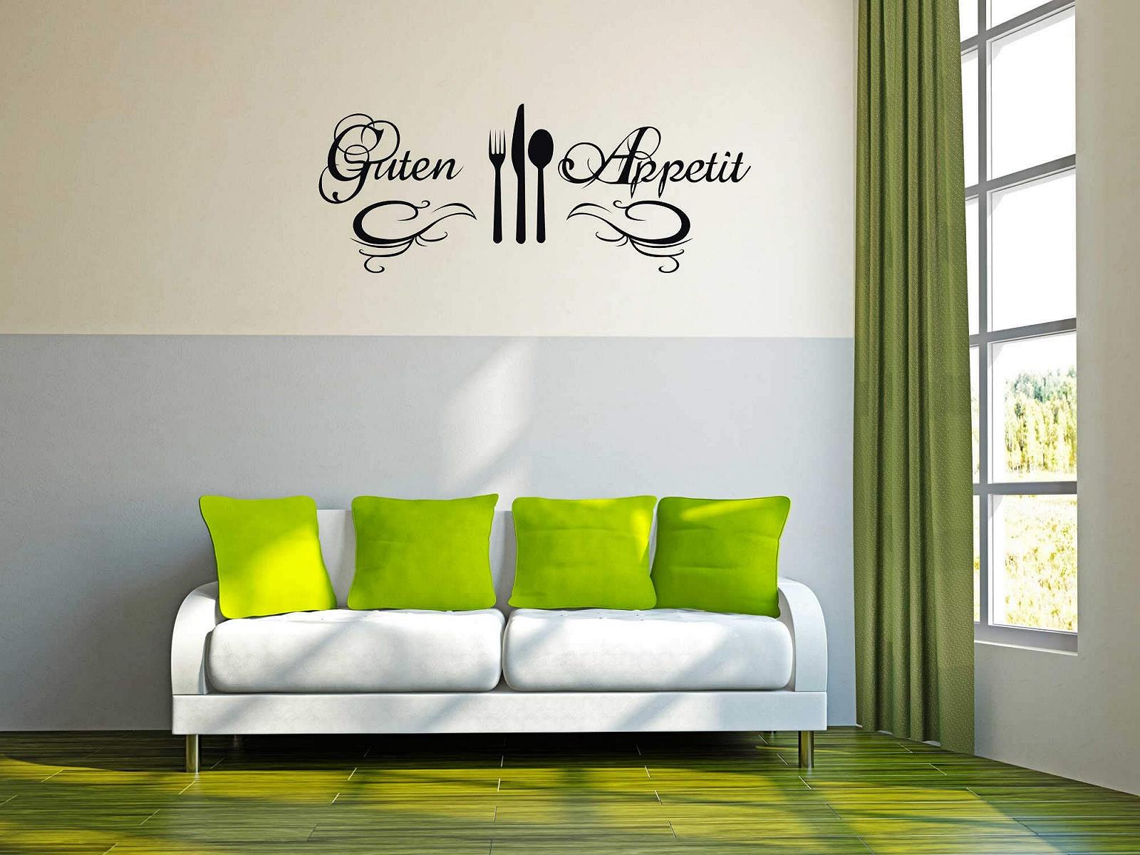 Настінна наклейка A572 "Guten Appetit" 90 x 35 см, фото №5 Настінна наклейка A572 "Guten Appetit" 90 x 35 см, фото №5