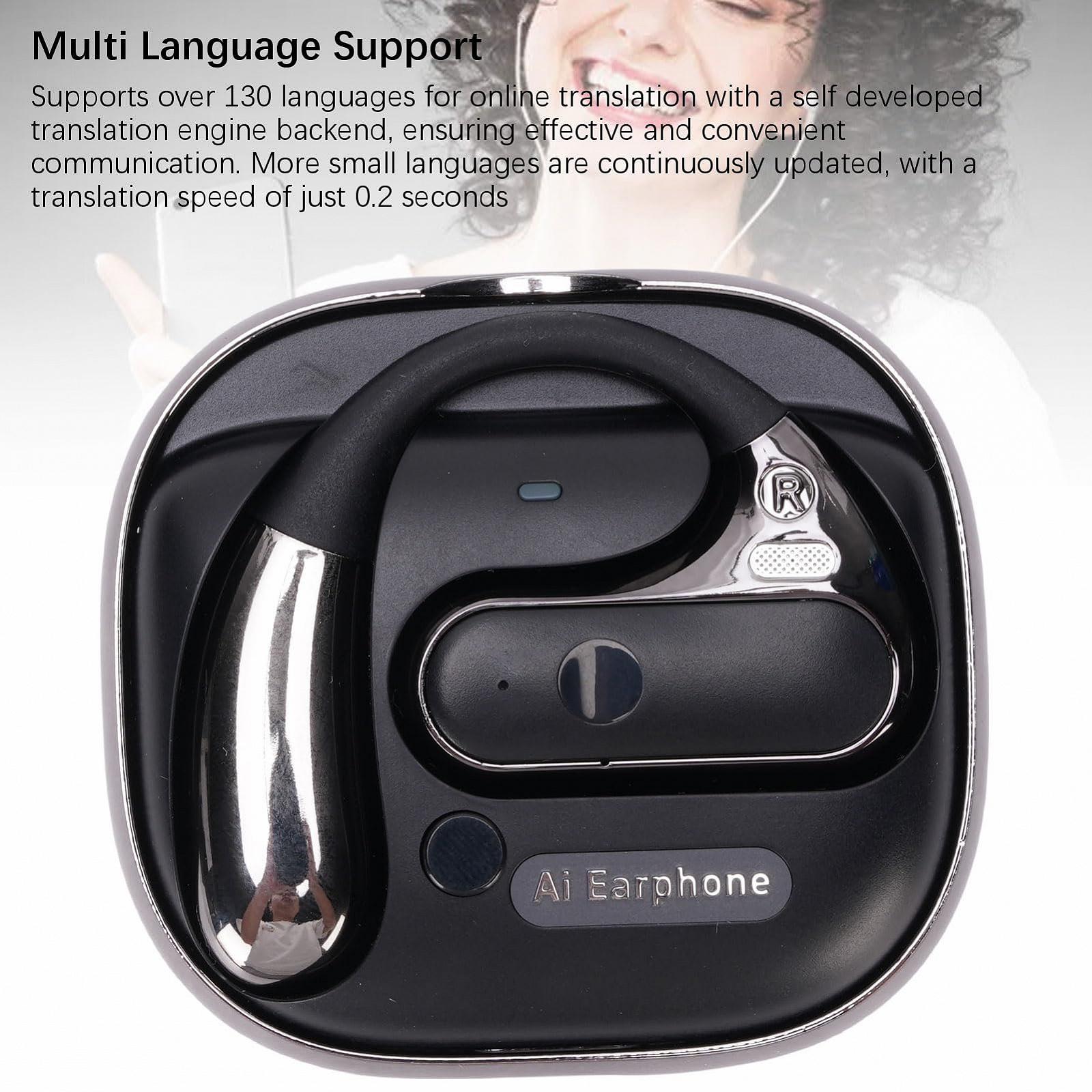 Навушники для перекладу AI Real Time, з вушним гачком з 130 онлайн мов підтримки для Android, фото №8 Навушники для перекладу AI Real Time, з вушним гачком з 130 онлайн мов підтримки для Android, фото №8