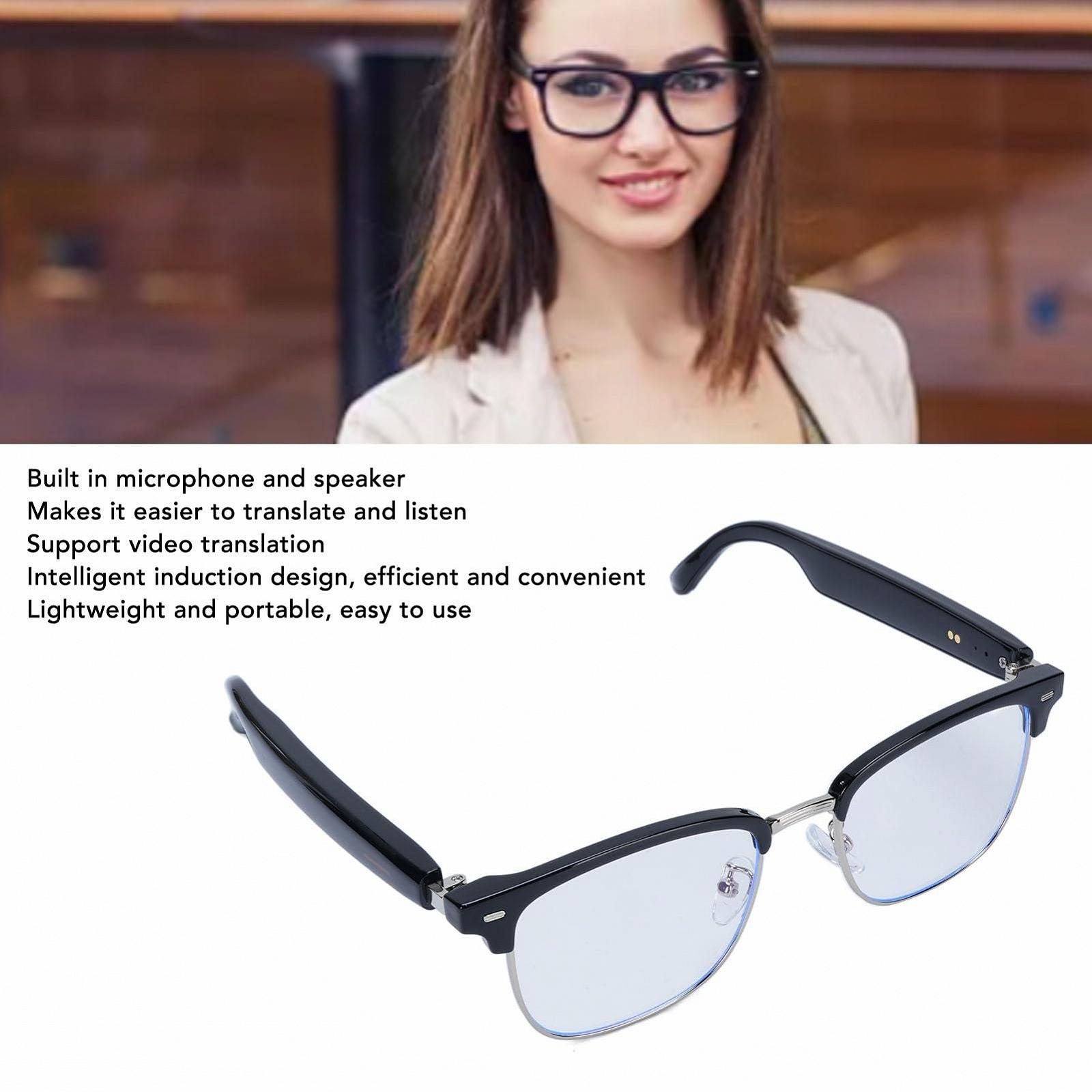 Розумні окуляри AI Translator з захистом від синього світла з мікрофоном і динаміком, фото №2
