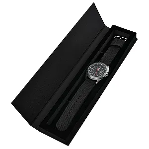 Чоловічий Кварцовий Аналоговий Спортивний Годинник Zeiger Military з Датою, Нейлоновий Ремінець synthetic.ua - Фото 1