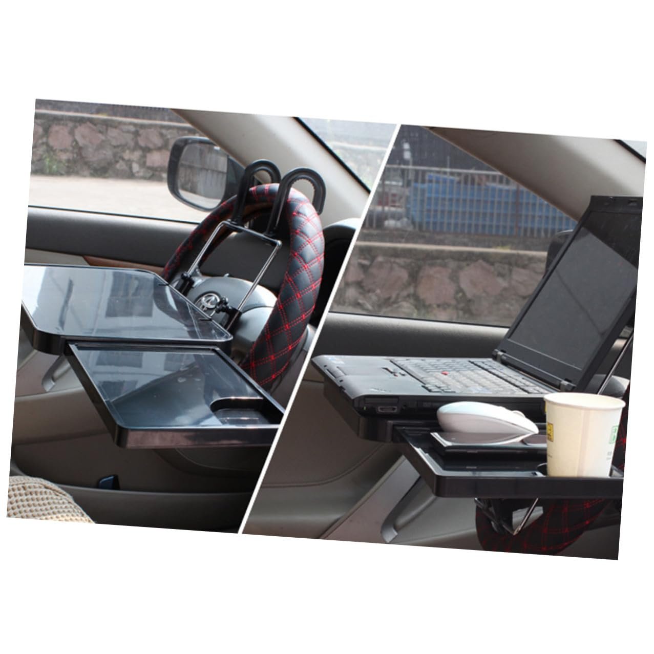 Автомобильный Держатель для Ноутбука Складной с Ящиком, Складной Столик на Спинку Сиденья для Еды и Работы, Компактный Органайзер для Командировок и Семейных Путешествий, Совместим со Всеми, фото №8 Автомобильный Держатель для Ноутбука Складной с Ящиком, Складной Столик на Спинку Сиденья для Еды и Работы, Компактный Органайзер для Командировок и Семейных Путешествий, Совместим со Всеми, фото №8
