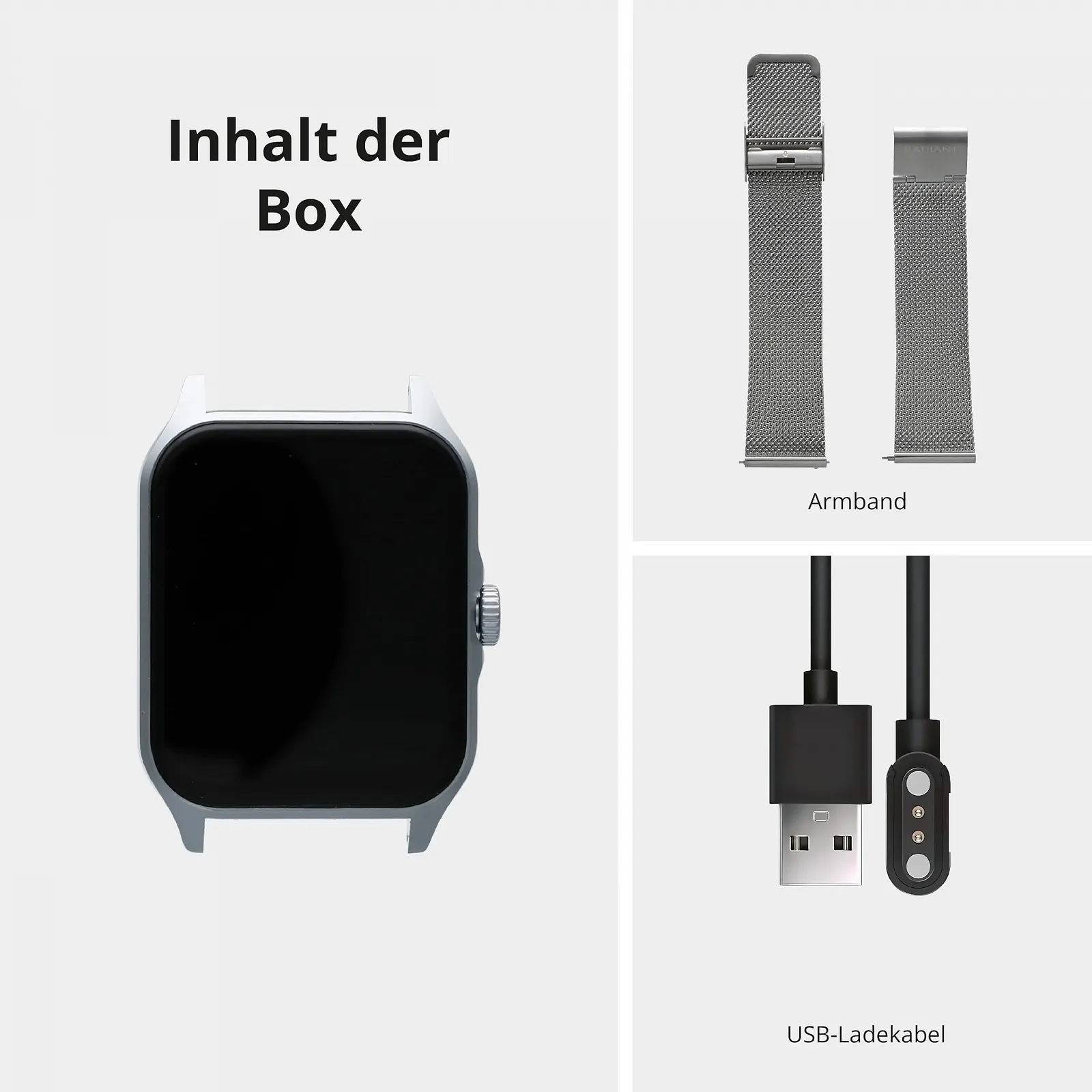 Смарт-годинник Radiant LAS Vegas Premium 2 Сріблястий, фото №8