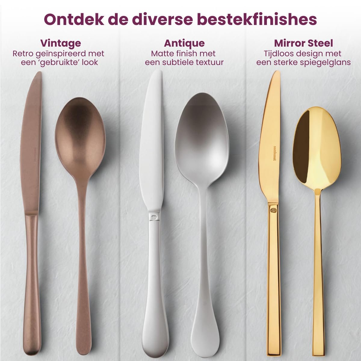 Набір столових приборів Sambonet Taste на 6 персон, 36 предметів, з нержавіючої сталі з PVD-покриттям, можна мити в посудомийній машині, золотий, фото №7 Набір столових приборів Sambonet Taste на 6 персон, 36 предметів, з нержавіючої сталі з PVD-покриттям, можна мити в посудомийній машині, золотий, фото №7