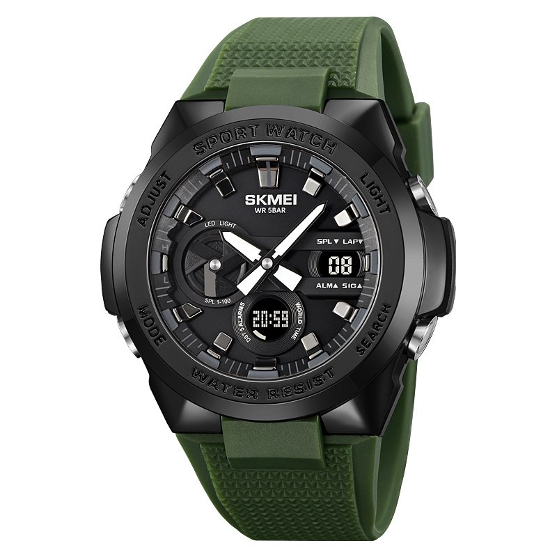 Годинник Skmei 2105AG Army Green, фото №1