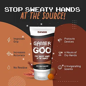Лосьон для рук Gamer Goo 60 мл Teakwood Gaming против пота цена на synthetic.ua - Фото 1 Лосьон для рук Gamer Goo 60 мл Teakwood Gaming против пота synthetic.ua - Фото 1