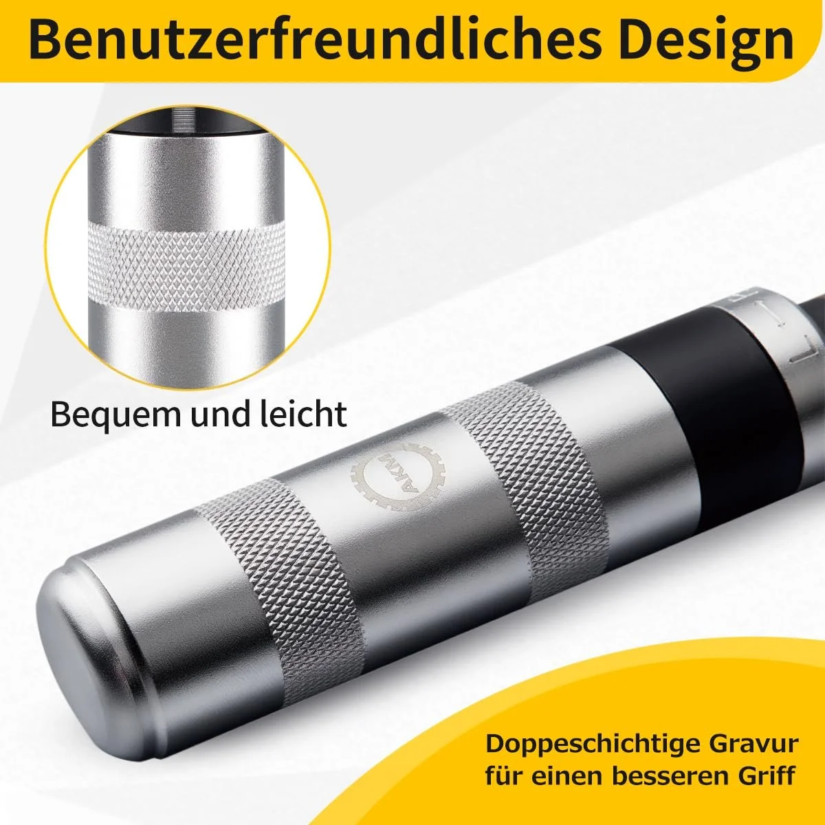 Набір ударних викруток з екстракторами AKM 3/8" 21 одиниця S2 сталь, фото №4
