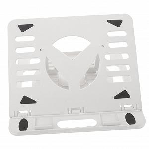 Подставка для ноутбука регулируемая складная Tofficu пластиковая с термостойким дизайном, нескользящим основанием для дома и путешествий для оптимального позиционирования устройства - Фото 1