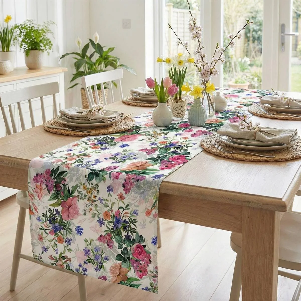 Ранер Cozy Home & Living Wild Rose 40 x 180 см Stain Resistant Washable, фото №1 Ранер Cozy Home & Living Wild Rose 40 x 180 см Stain Resistant Washable, фото №1