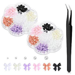 Купить Стразы для ногтей Бантик Разноцветные 3D Подвеска Камень Декоративный - Фото 1 Стразы для ногтей Бантик Разноцветные 3D Подвеска Камень Декоративный - Фото 1