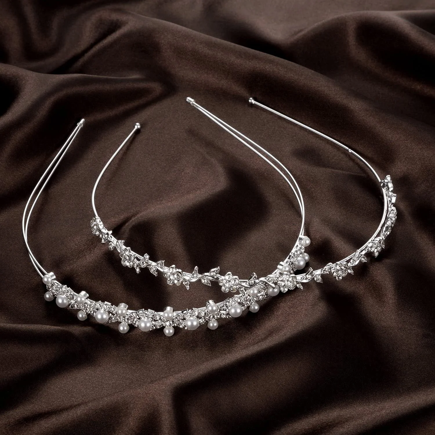 Набір з 2 прикрас для волосся з стразами, фото №5