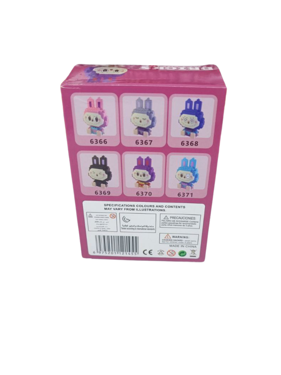 Конструктор Лабубу Labubu The Monsters монстр BRICKS детская игрушка 6370, фото №3