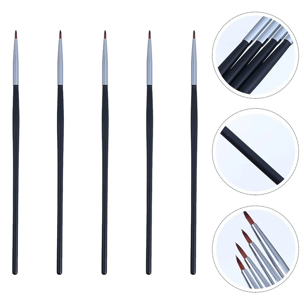 Кисти для подводки глаз Lurrose, ультратонкие изогнутые кисти, фото №2 Кисти для подводки глаз Lurrose, ультратонкие изогнутые кисти, фото №2