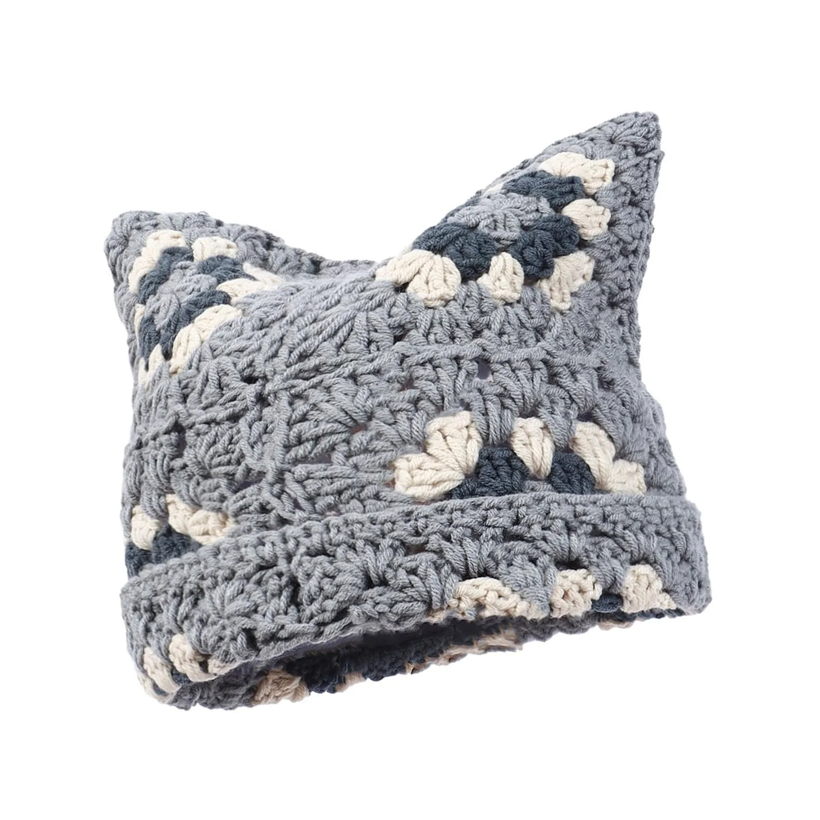 Вязаная шапка в стиле хип-хоп Einzigartige, фото №3