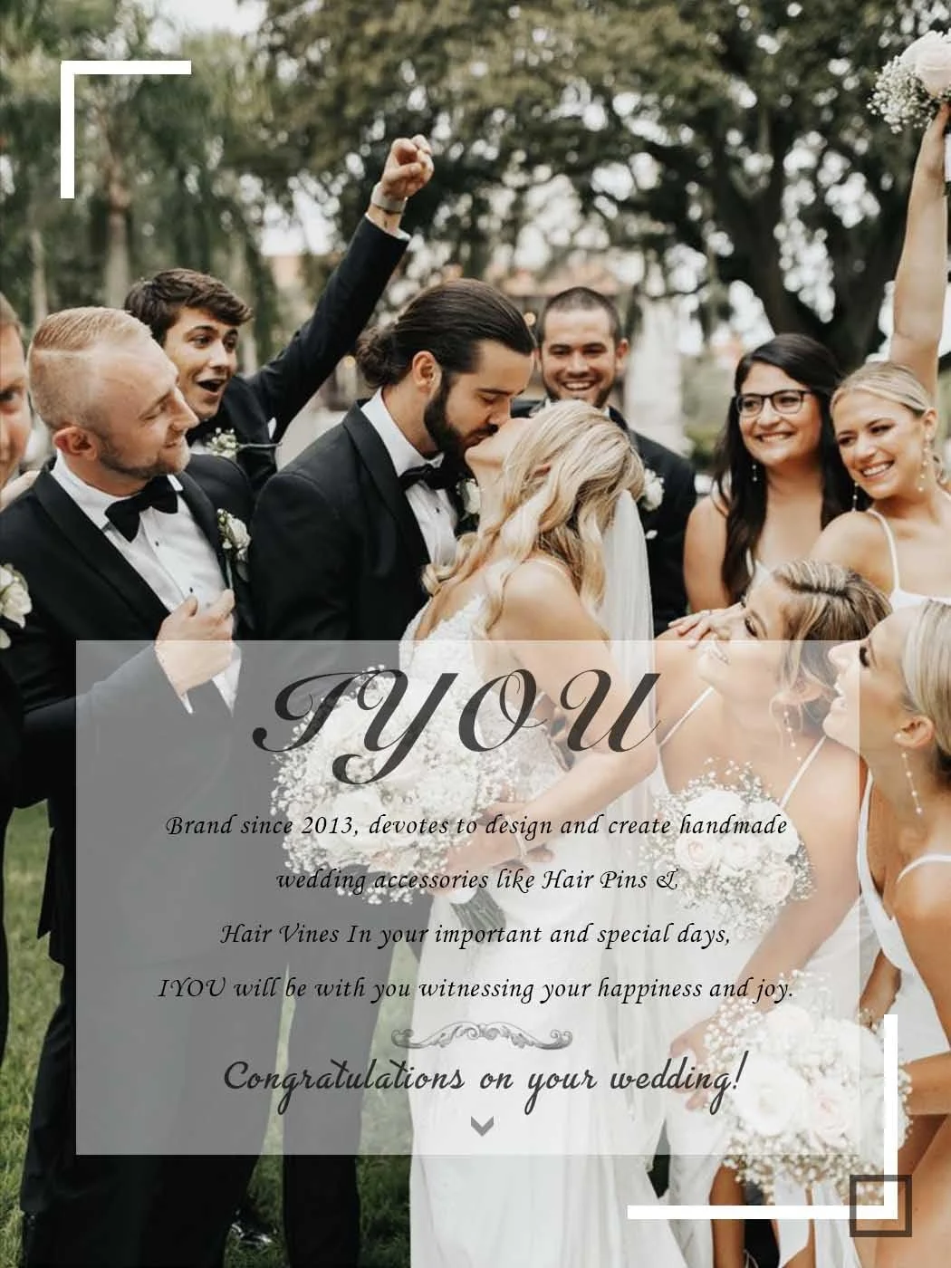 Обруч Нареченої IYOU Весільний, фото №7