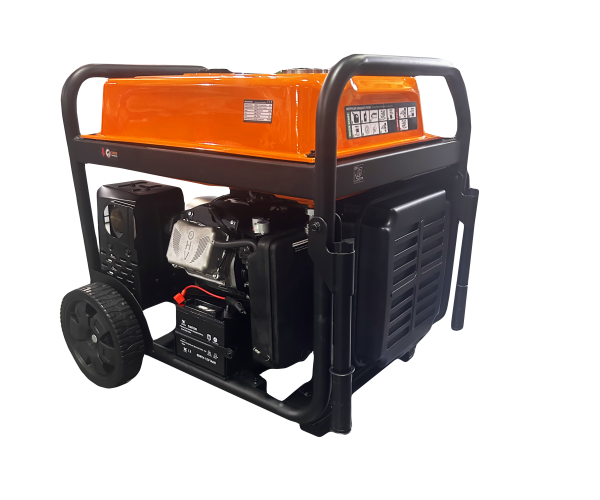 Генераторна установка інверторна відкрита DK9000Xi 9,0кВт(макс)/8,5кВт(ном), руч старт/Електростарт Колеса, фото №3