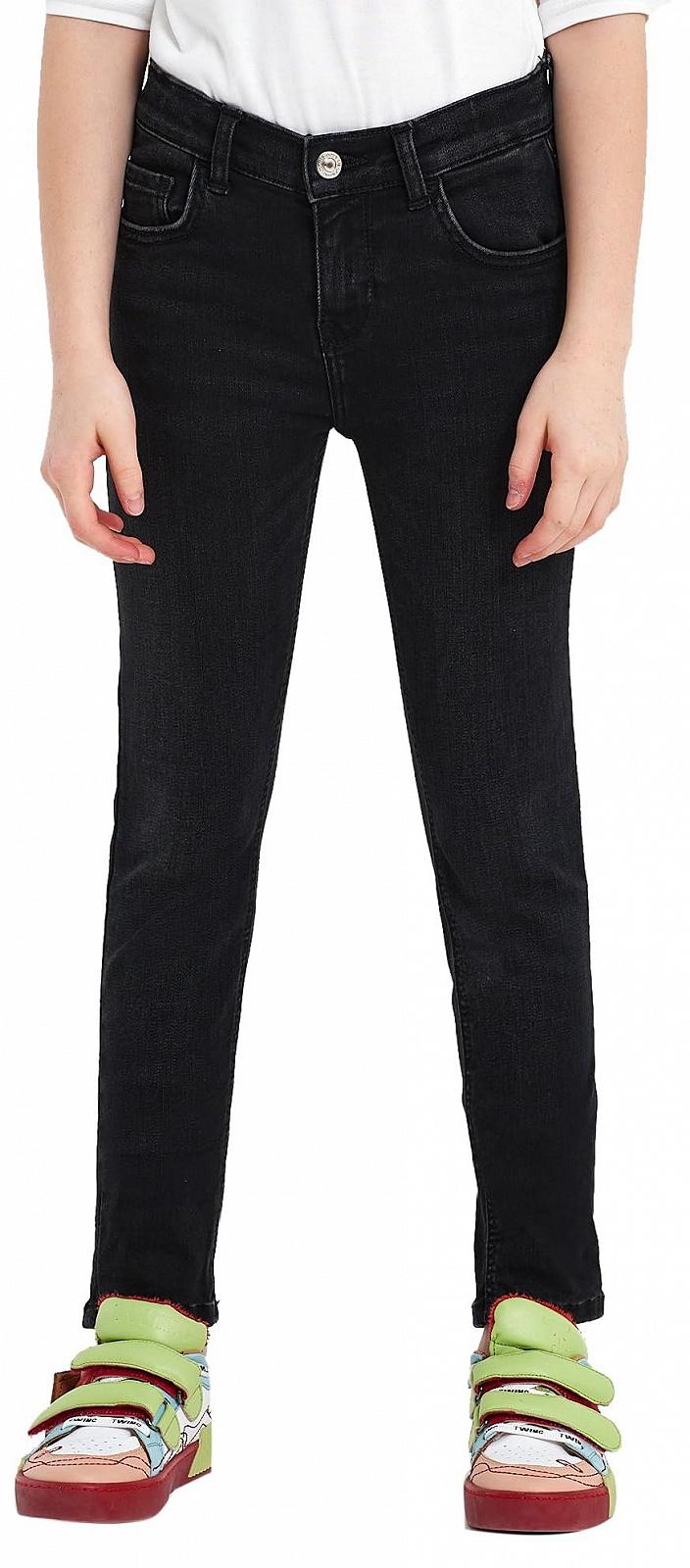 Джинси LTB для дівчат, скінні, Isabella G, чорні, розмір 140, фото №5