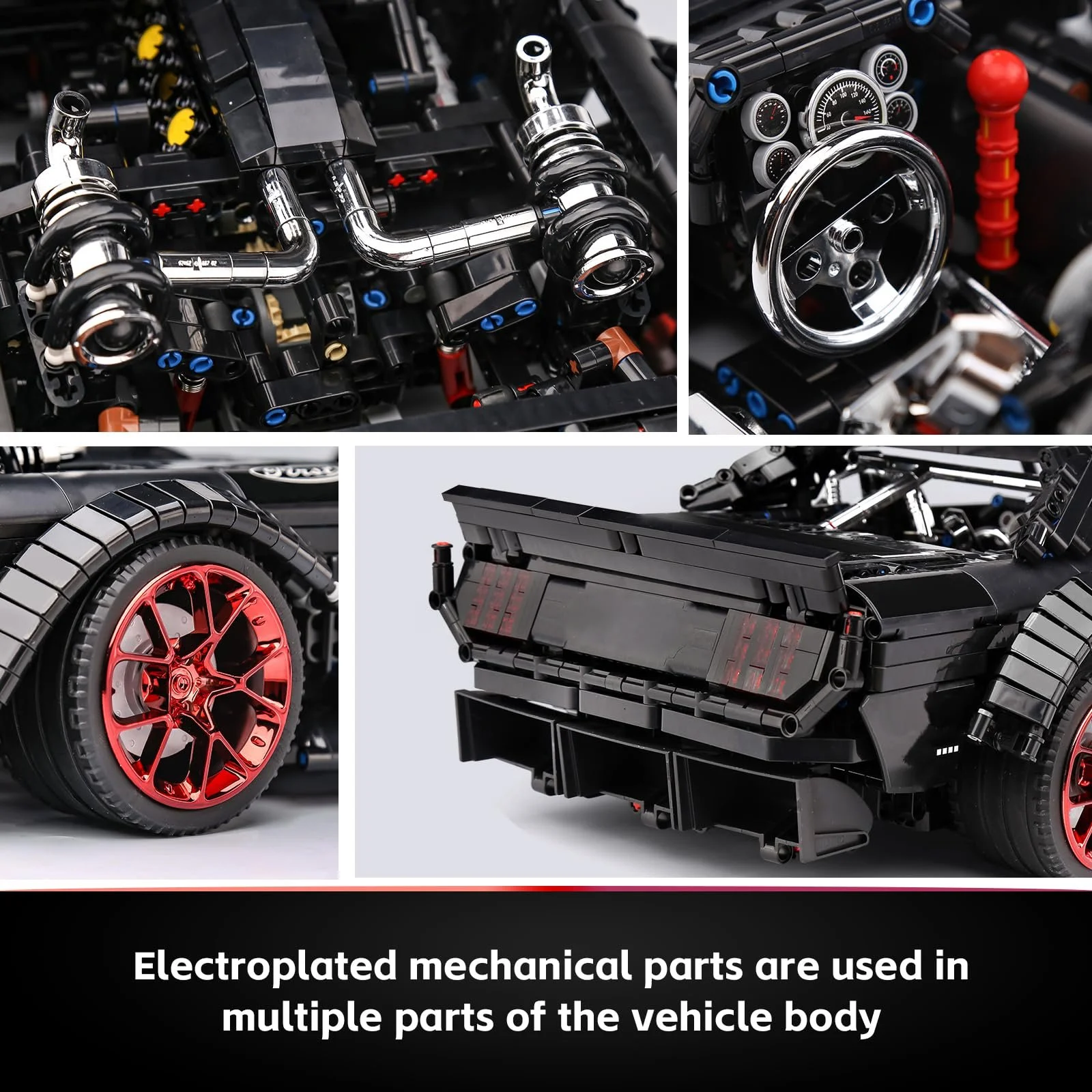 Конструктор Mould King Спортивний Автомобіль 13108N 3201 деталь, фото №5 Конструктор Mould King Спортивний Автомобіль 13108N 3201 деталь, фото №5