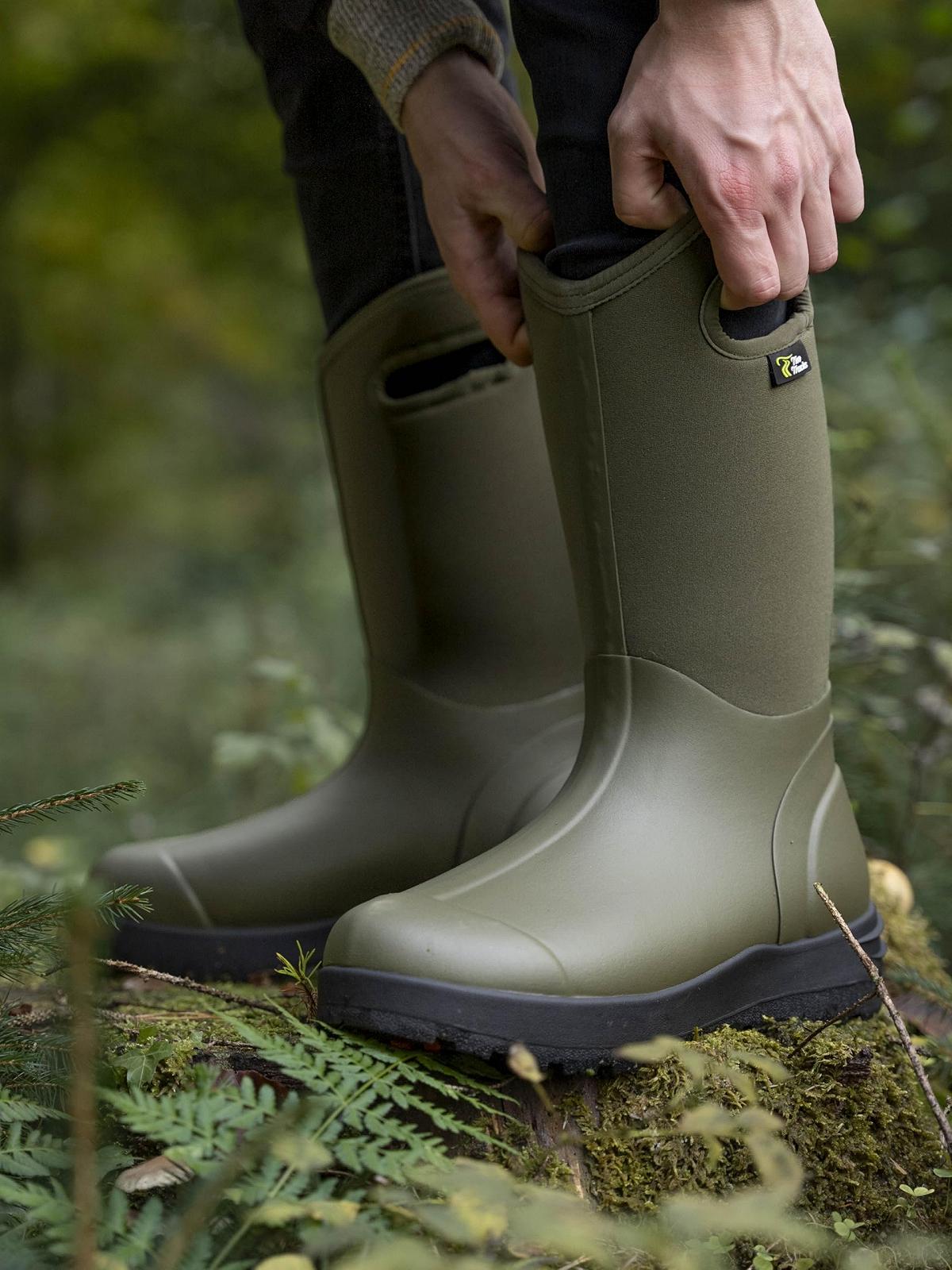 Сапоги Two Tracks Baruga Neoprene Olive Мужские Высокие, фото №4