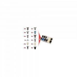 Комплект клипс кузова KS TOOLS 420.0910 - Фото 1