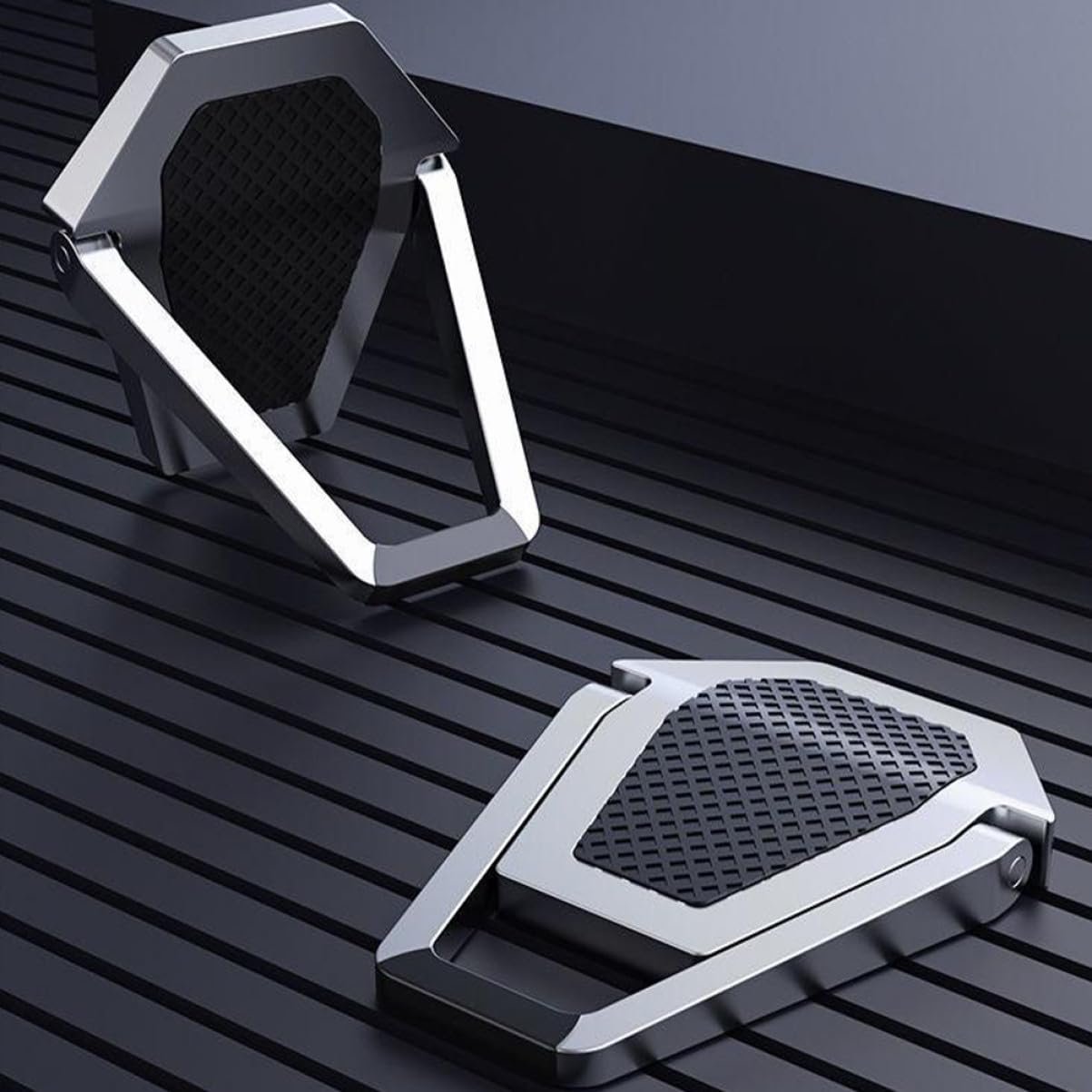 Подставка для ноутбука Портативная цинковый сплав, набор 4 шт., фото №4