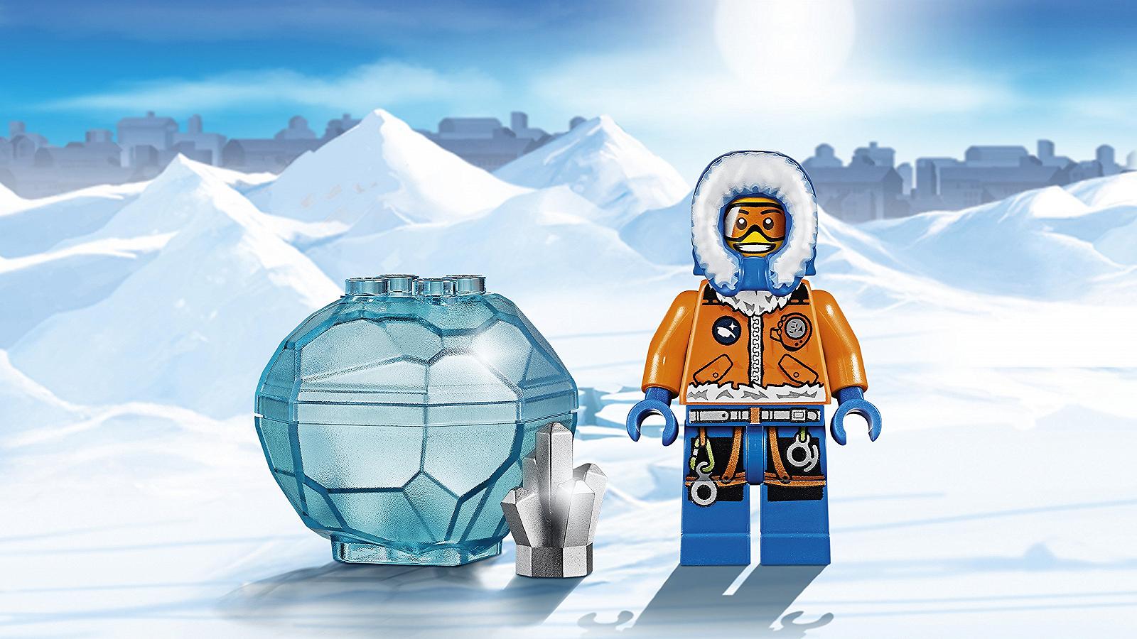 Конструктор LEGO City 60032 Arctic Snowmobile, фото №2 Конструктор LEGO City 60032 Arctic Snowmobile, фото №2