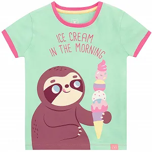 Пижама Harry Bear Slim Fit Sloth для девочек synthetic.ua - Фото 1