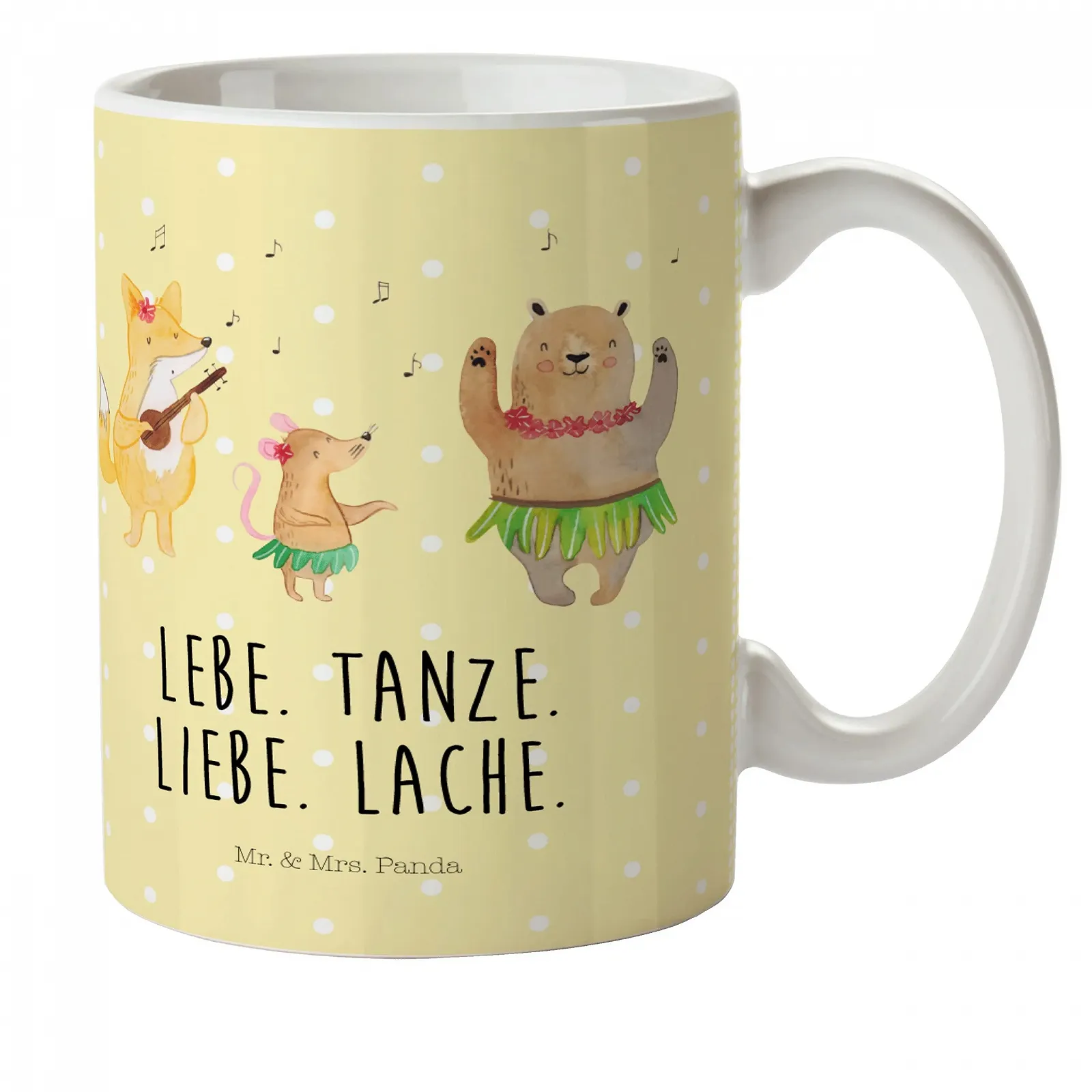 Детская Кружка Mr. & Mrs. Panda Лесные Животные Aloha, фото №1