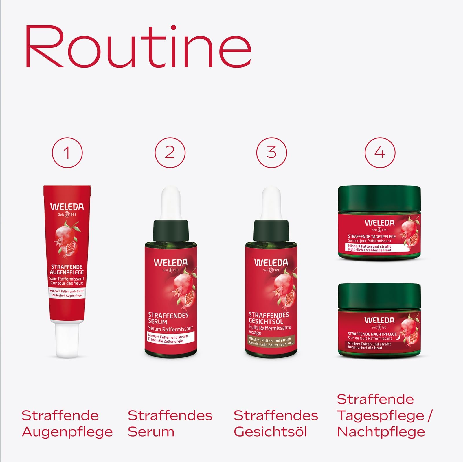 Зміцнюючий денний крем WELEDA Organic Pomegranate Seed Oil & Maca Peptides 40 мл, фото №8 Зміцнюючий денний крем WELEDA Organic Pomegranate Seed Oil & Maca Peptides 40 мл, фото №8