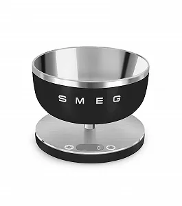 Цифрові кухонні ваги Smeg KSC01BLMWW з чашею 5 кг Black - Фото 1