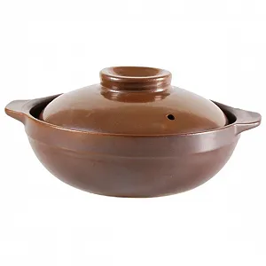 Кастрюля-жаровня керамическая жаростойкая с боковыми ручками для риса и тушения - Фото 1