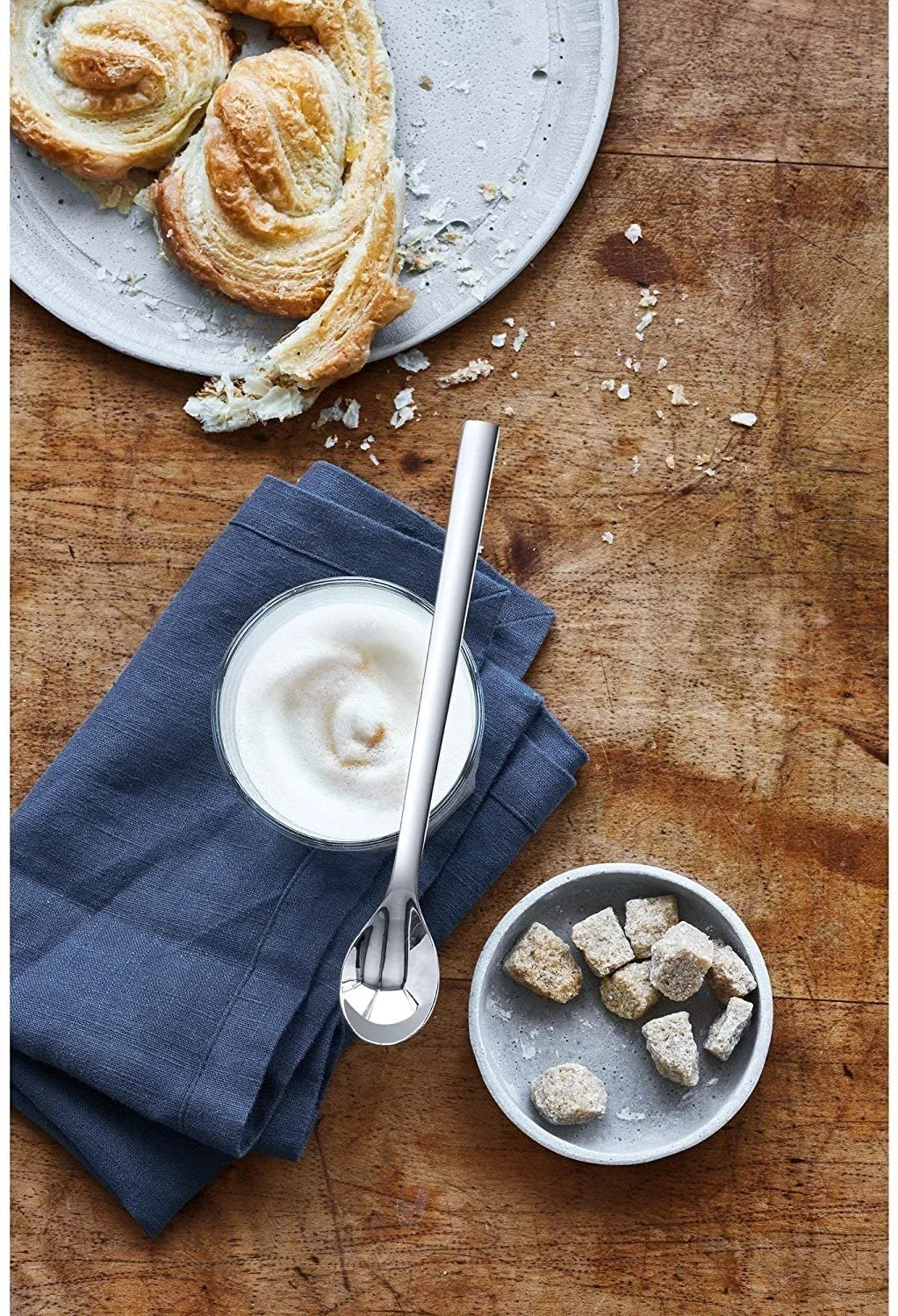 Ложка для лате макіато WMF Nuova Нержавіюча сталь 19 см (Одна ложка), фото №6