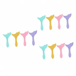 Форма для стрілок Beavorty Силіконова Багатофункціональний інструмент для макіяжу 12 шт - Фото 1