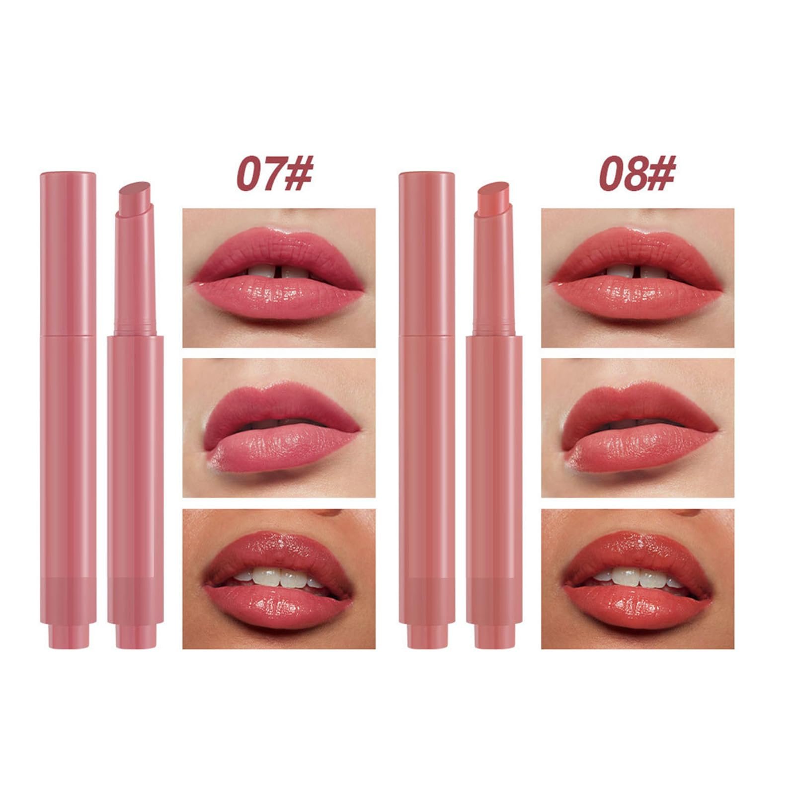 Карандаш для губ 12x Press Lipstick Pen, увлажняющий блеск, гладкие оттенки, фото №2