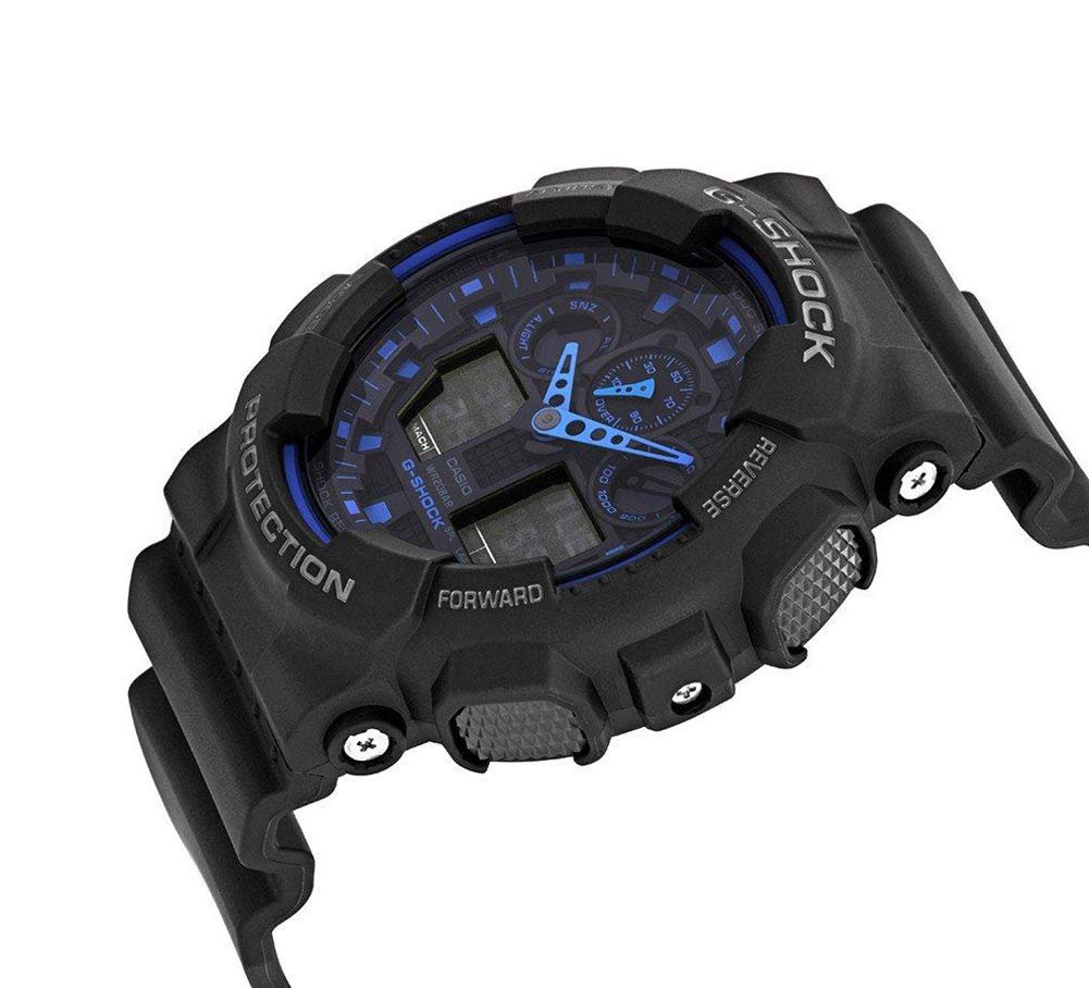 Годинник Casio G-Shock Аналоговий Цифровий Чоловічий GA-100, фото №4