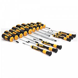 Набор отверток 15 шт Крестообразные и шлицевые Отвертки универсальные цена на synthetic.ua - Фото 1 Набор отверток 15 шт Крестообразные и шлицевые Отвертки универсальные synthetic.ua - Фото 1