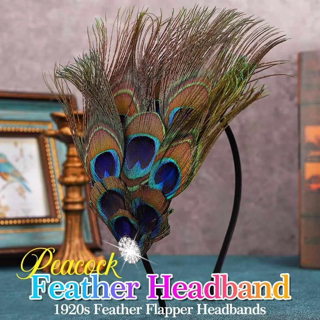 Обруч на голову Reaky в стилі бохо з пір'ям, фото №3 Обруч на голову Reaky в стилі бохо з пір'ям, фото №3