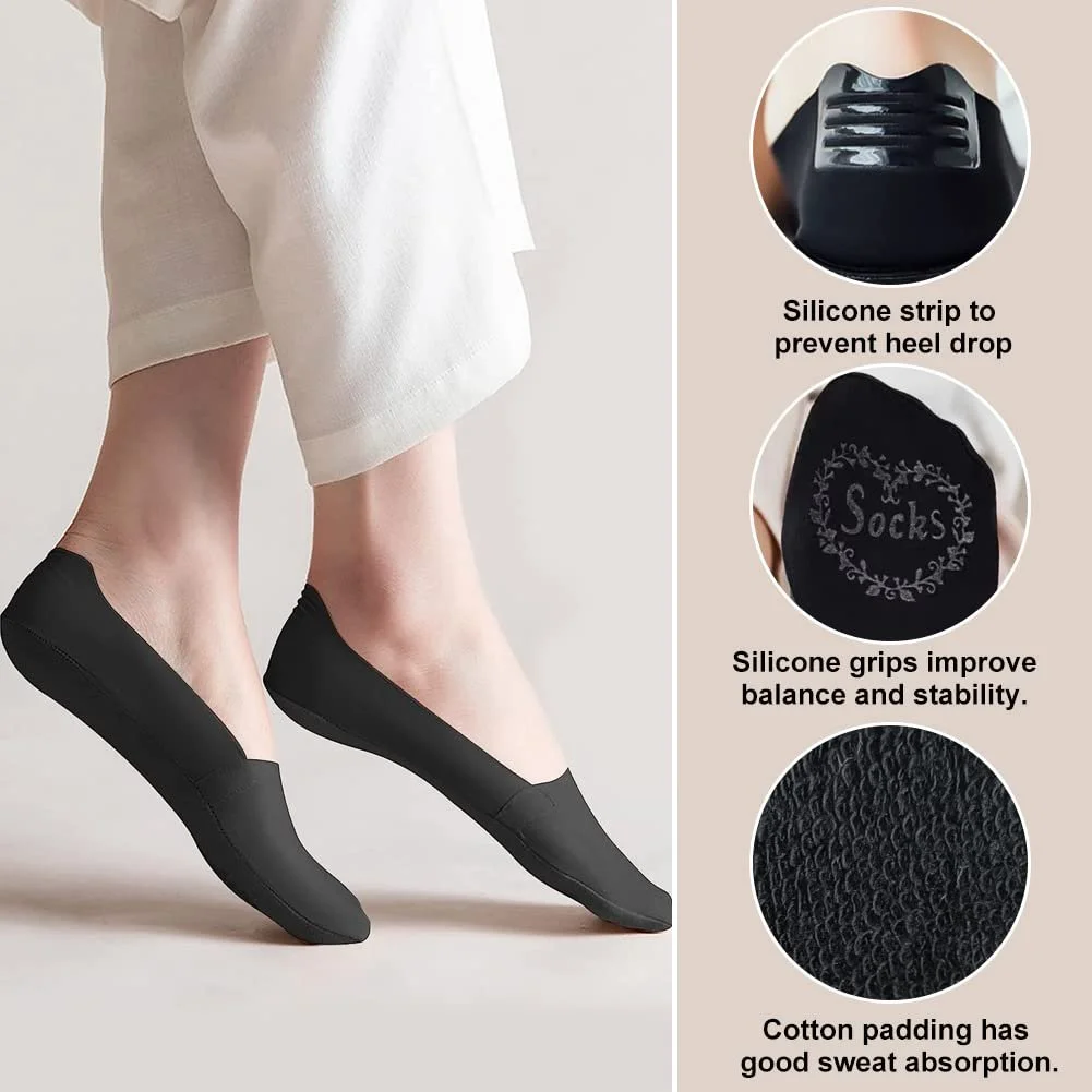 Невидимі шкарпетки Жіночі 4 пари, розмір EU 34-37, фото №3 Невидимі шкарпетки Жіночі 4 пари, розмір EU 34-37, фото №3