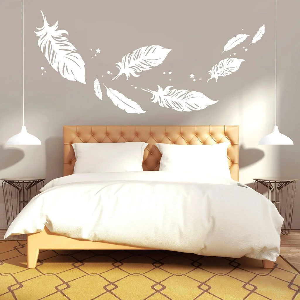 Наклейка Wall Sticker Loft Feathers for Dreaming Beautiful! 30 цветов, фото №4