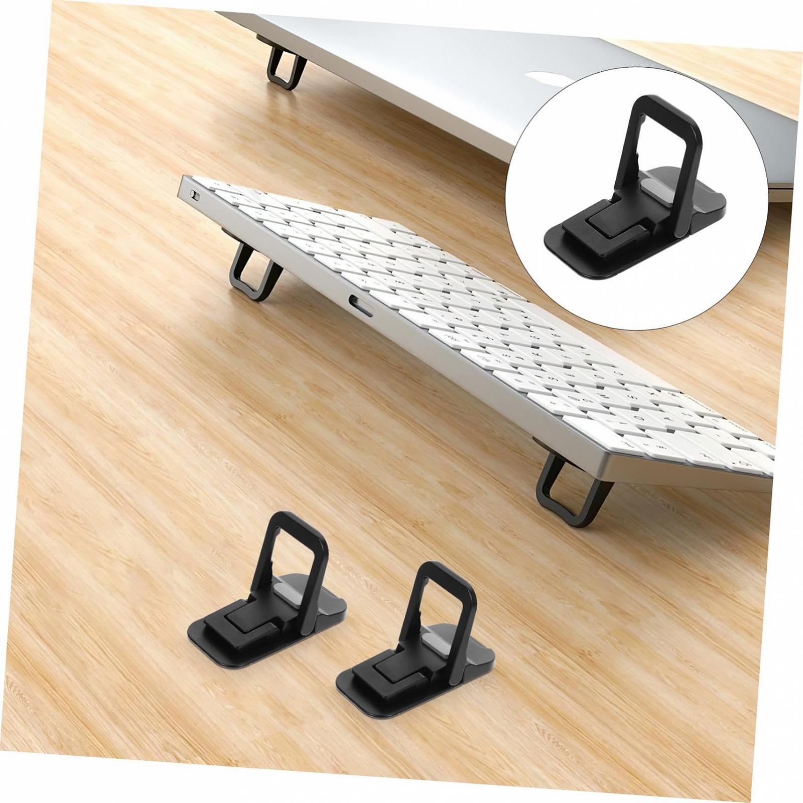 Подставка для ноутбука Эргономичная Мини Складная Регулируемая по высоте с невидимой клейкой задней частью, фото №5