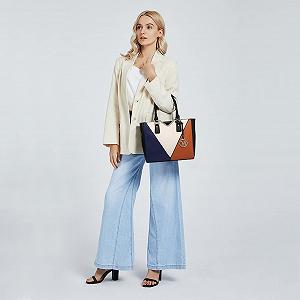 Сумка Miss Lulu V-подібний дизайн Багато відділень synthetic.ua - Фото 1