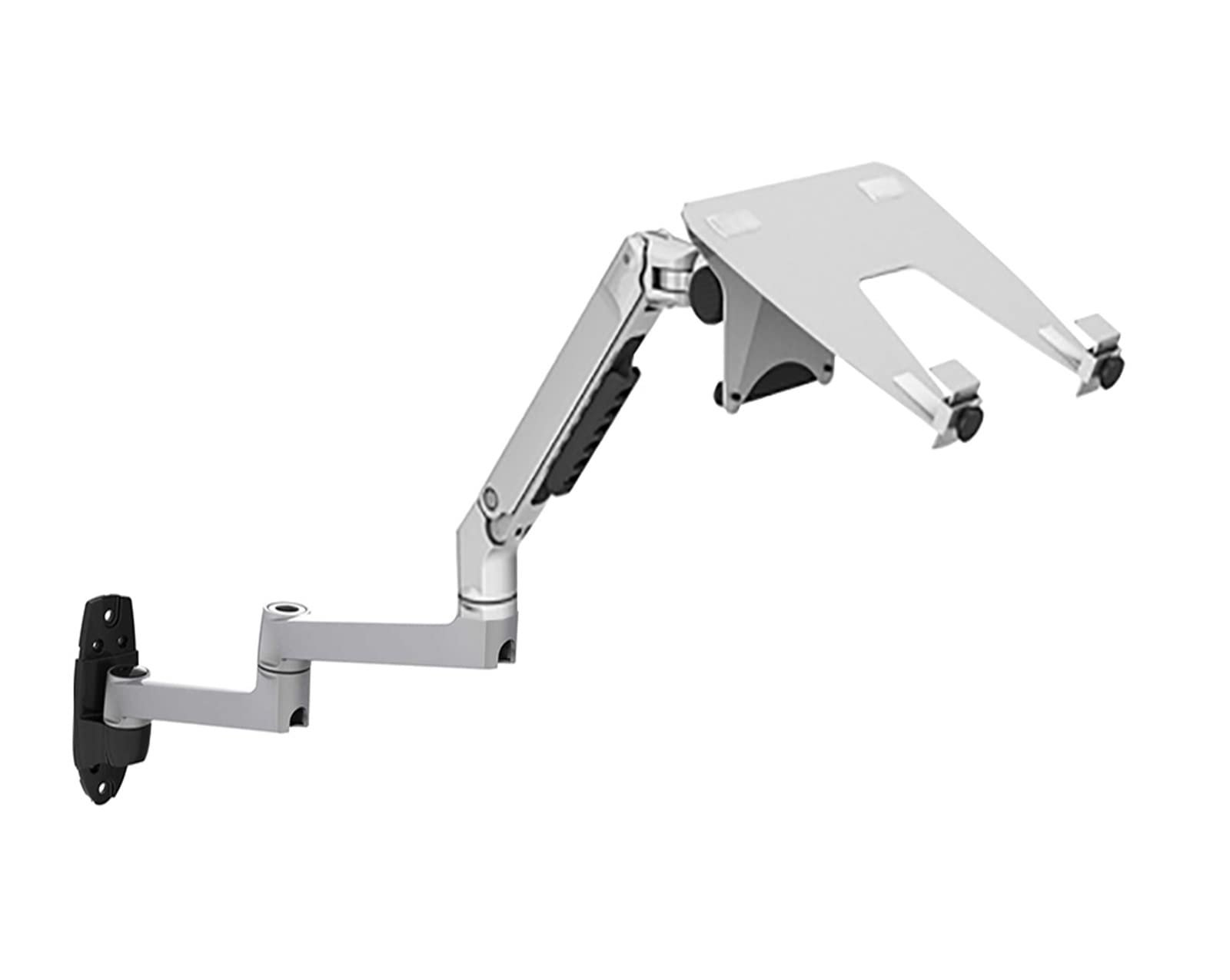 Настенный кронштейн для ноутбука SHXSYN V63WT / XSJ8013WT Ультра длинная механическая пружина полного движения 2 в 1 Держатель для ноутбука и монитора (Цвет: XSJ8013WTB), фото №4