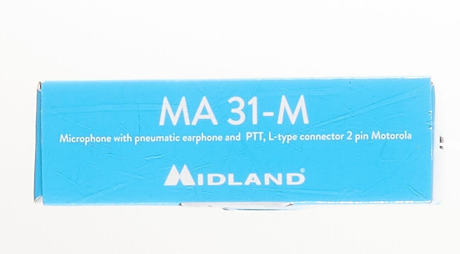 Гарнитура Midland MA31-M Чёрный, фото №5