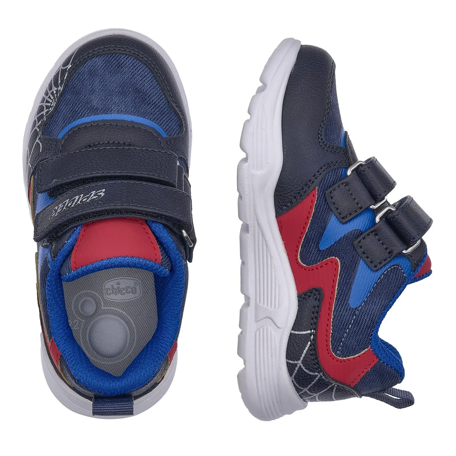 Кеды Chicco для мальчиков с двойной застежкой и легкой подошвой, фото №2 Кеды Chicco для мальчиков с двойной застежкой и легкой подошвой, фото №2