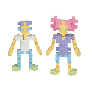 Строительные блоки Mini Creative Plus-Plus 4187, пастельные, 240 штук synthetic.ua - Фото 1