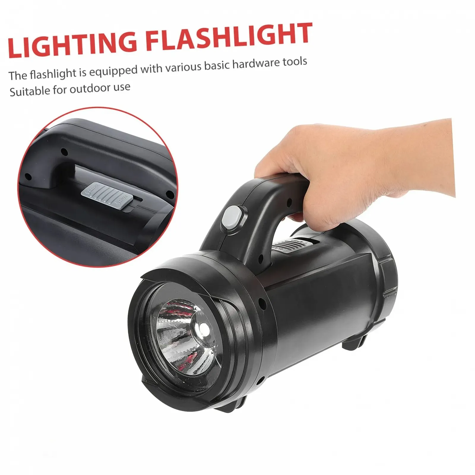 Набір для кемпінгу OSALADI: ліхтар та набір інструментів, фото №4 Набір для кемпінгу OSALADI: ліхтар та набір інструментів, фото №4