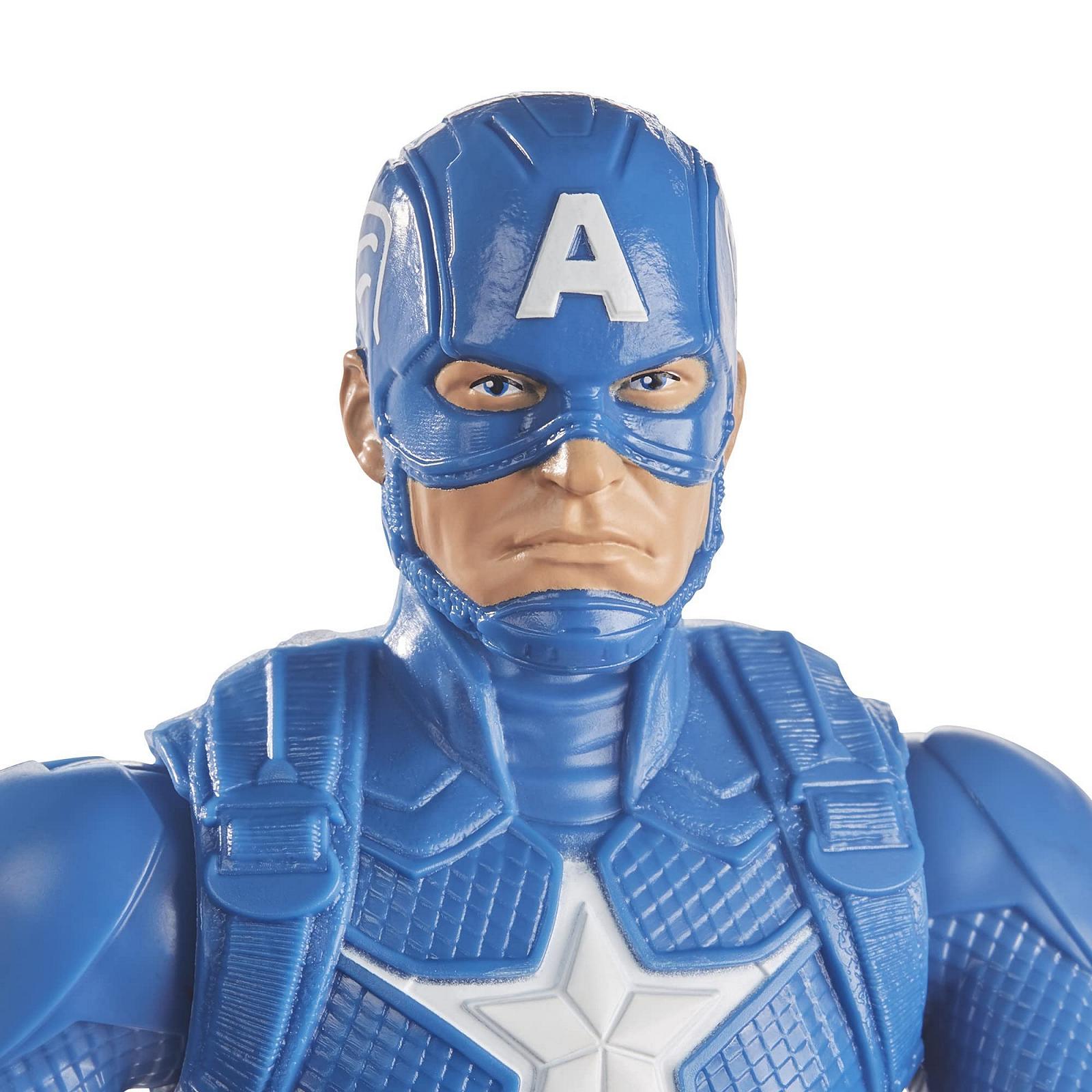 Фігурка Капітан Америка Marvel Avengers Titan Hero Series Blast Gear, 30 см, синій, фото №6