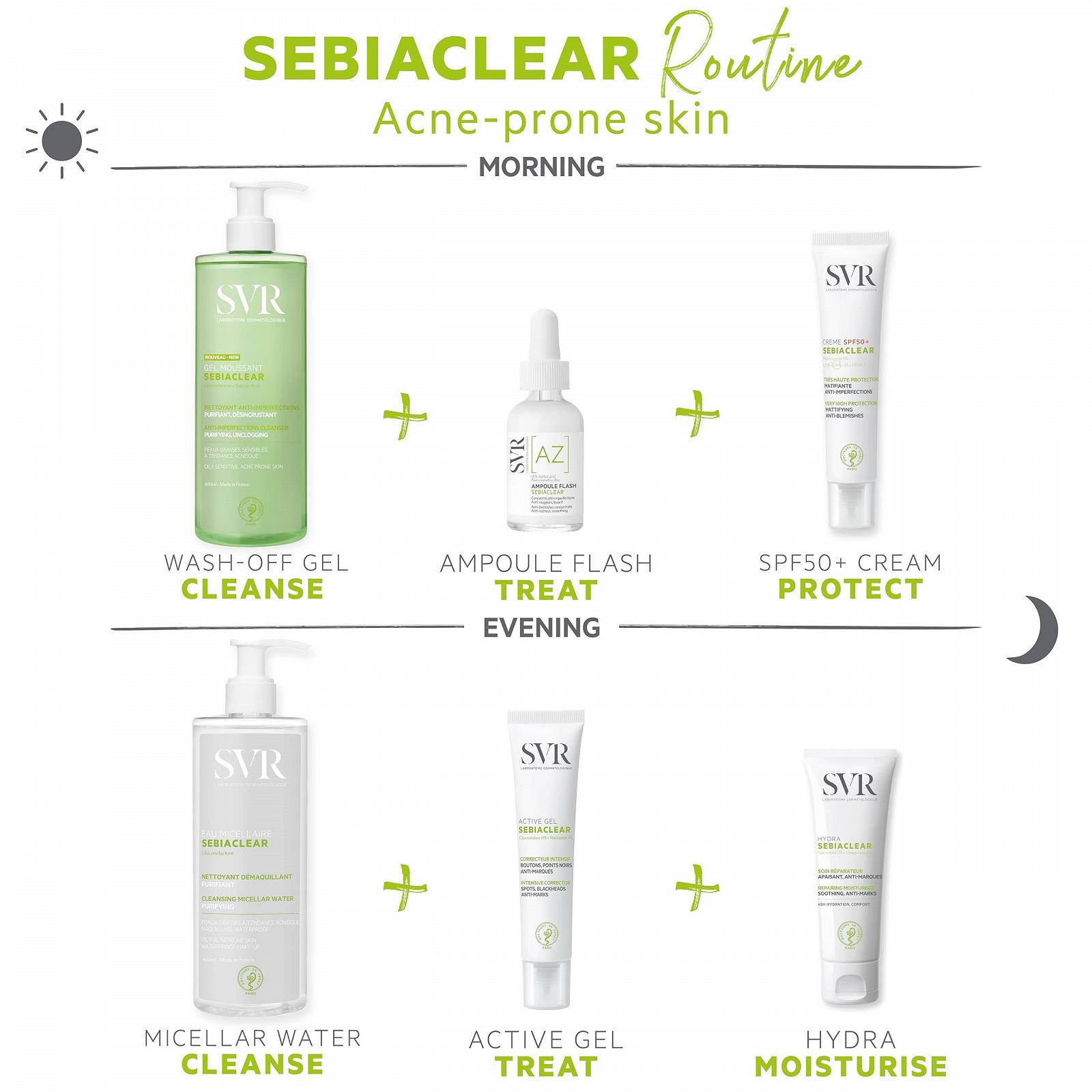 Очищувальний гель SVR Sebiaclear Рефіл Екологічний 400 мл, фото №7 Очищувальний гель SVR Sebiaclear Рефіл Екологічний 400 мл, фото №7